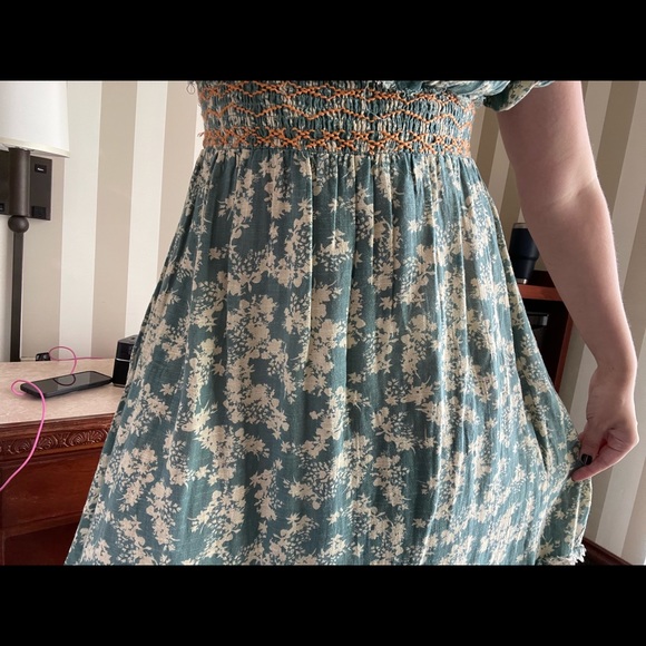 SOLD - Free People Ellie Floral Dress Small - Picture 6 of 8